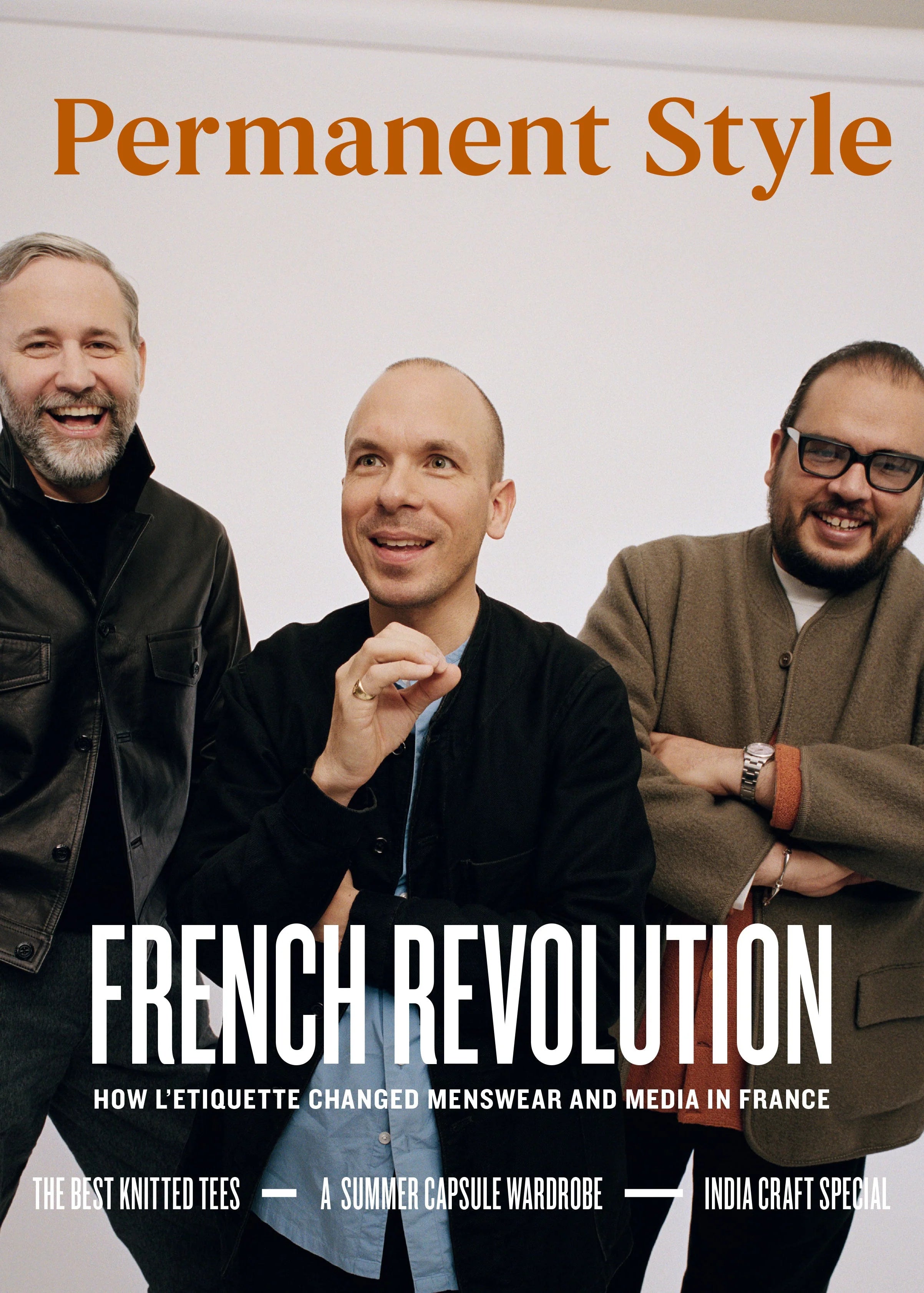 Cover of Ardentes Clipei's magazine "Permanent Style" Numéro 3, featuring bold typography and a stylish design.