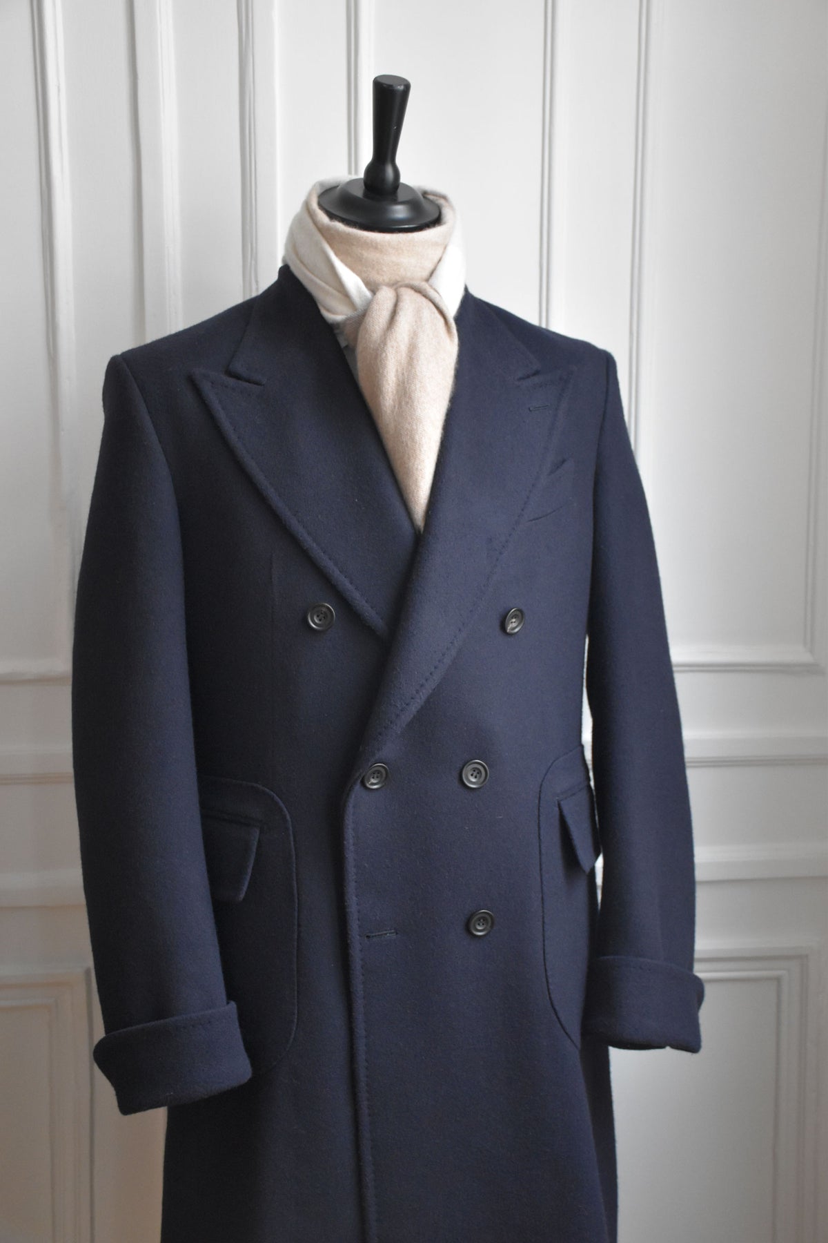 Manteau Polo Croisé en Poil de Chameau - Ardentes Clipei