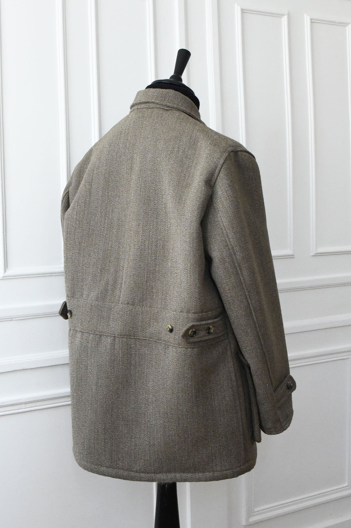 Veste Field Jacket en Tweed Anglais - Ardentes Clipei