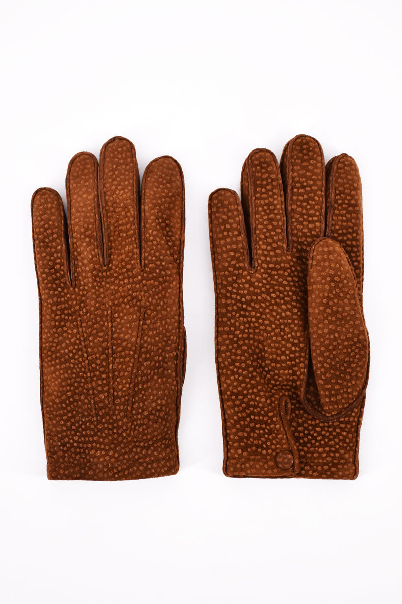 Gants en cuir carpincho – accessoire homme habillé – Ardentes Clipei Paris
