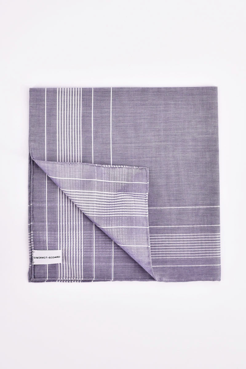 Gray Simonnot Godard Harlan pochette with elegant design, featuring a sleek, compact style perfect for accessories or essentials.
