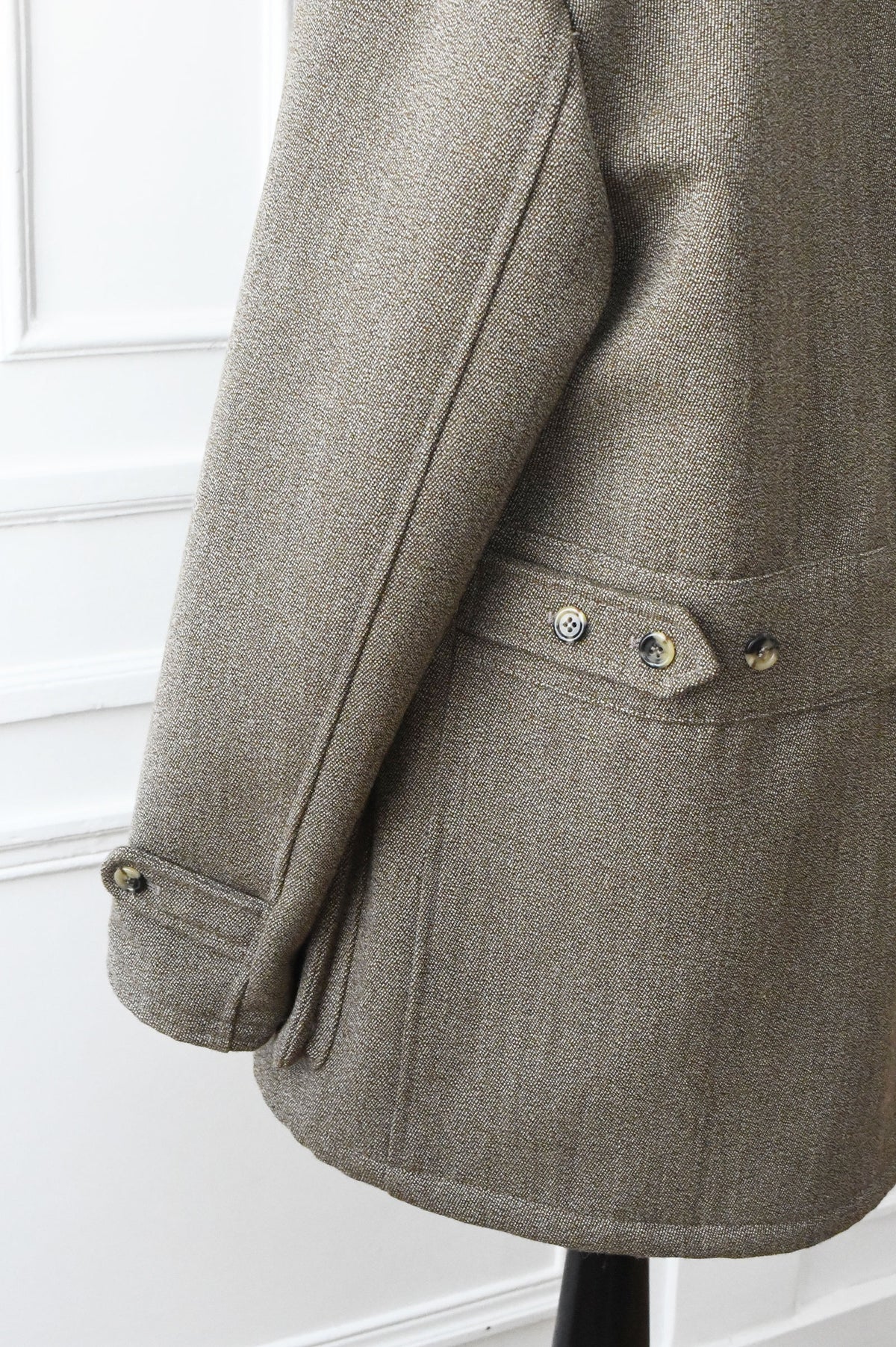 Veste Field Jacket en Tweed Anglais - Ardentes Clipei