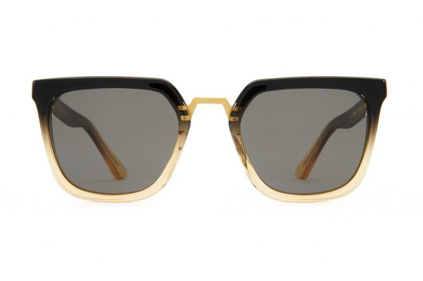 lunettes de soleil kirk originals noires et doré