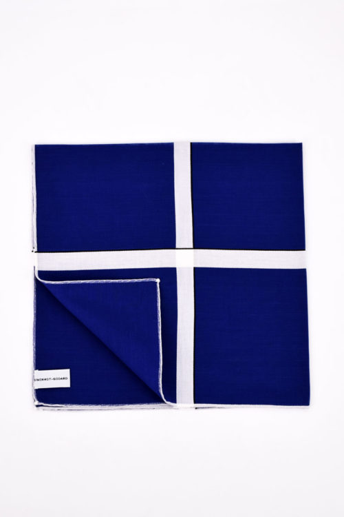 Pochette bleu Klein - Simonnot Godard